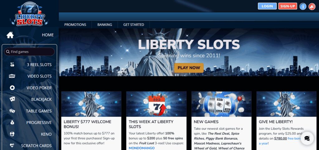 10 Best Mastercard Online Casinos 4 Liberty Slots Casino