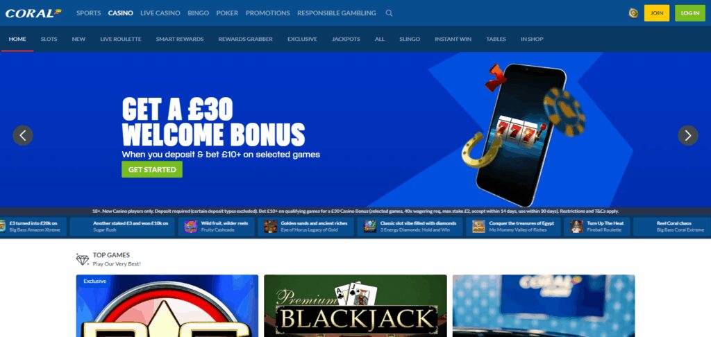 8 Best PaysafeCard Casinos In 2026 3 Coral Casino