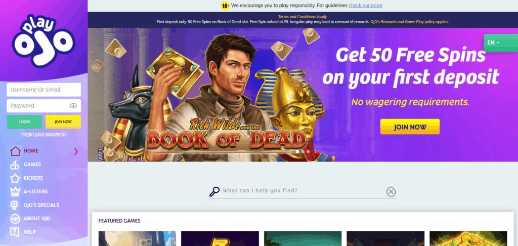 8 Best PaysafeCard Casinos In 2026 8 PlayOJO Casino