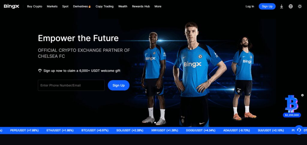  BingX - Best Crypto Exchange for Copy Trading in Kosovo