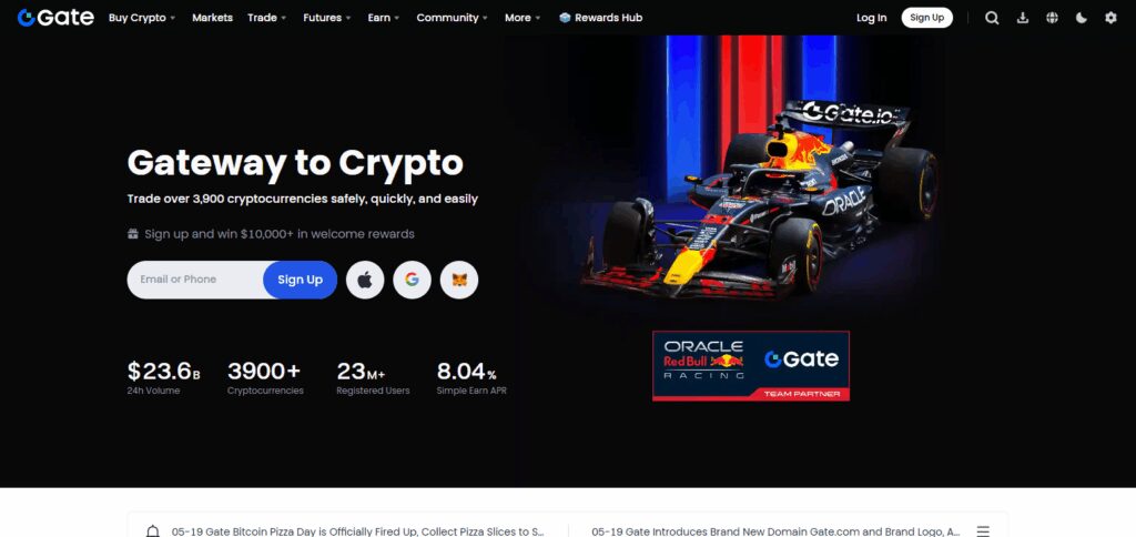 10 Best Crypto Exchanges in Yemen 9 Gate.io