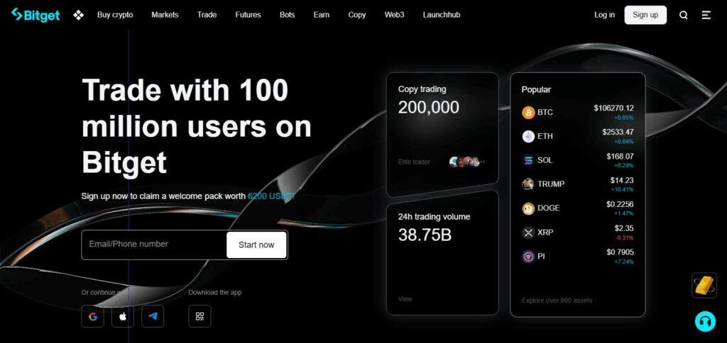 10 Best Crypto Exchanges in Montenegro 2 Bitget
