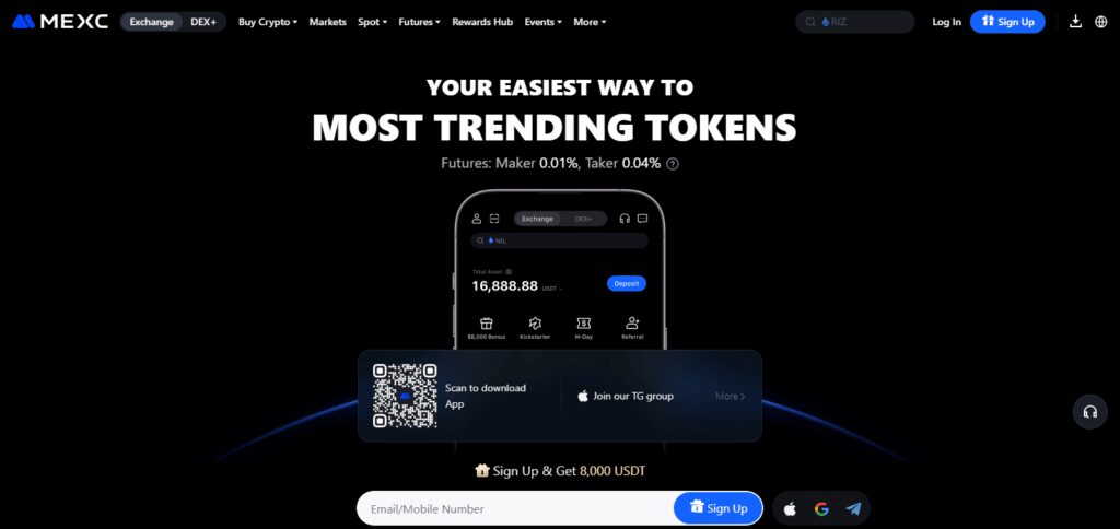 10 Best Crypto Exchanges in Montenegro 4 MEXC