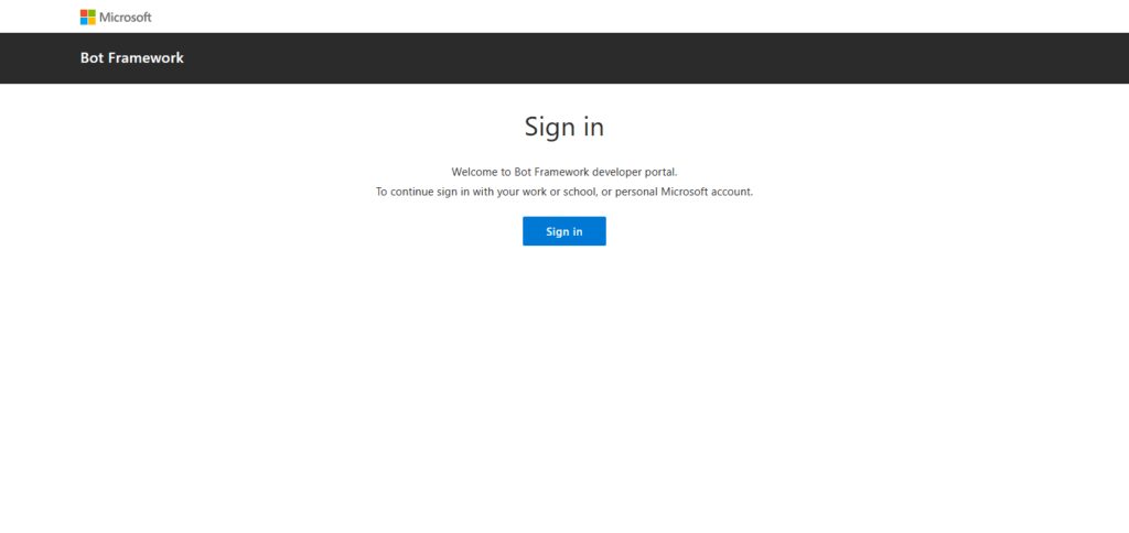 Microsoft Bot Framework