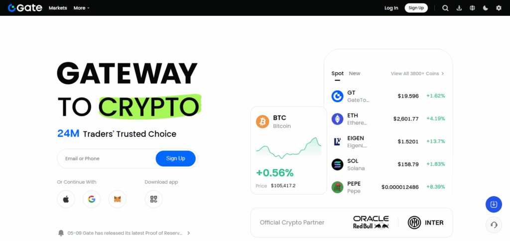 9 Best Bitget Alternatives in South Africa for 2026 7 Gate.io