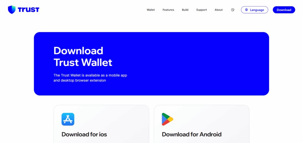 Set Up Trust Wallet