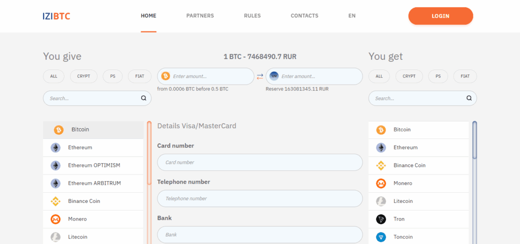 9 Best Exchanges For Tether TRC20 (USDT) To PayPal USD – Fast & Secure Transfers 3 IziBTC