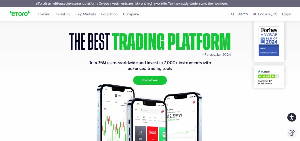 10 Best Coinbase Alternatives In Europe 7 eToro