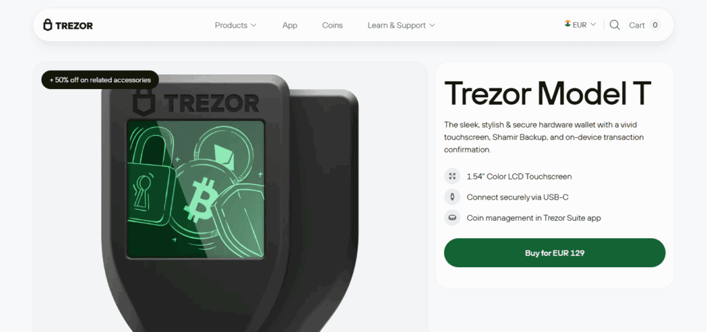 Trezor Model T