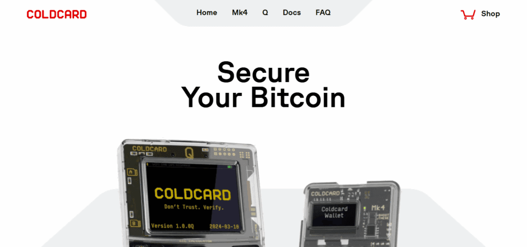Coldcard Wallet