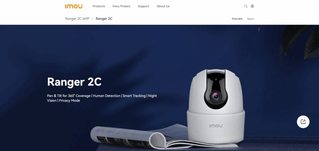 8 Best House CCTV Cameras for Home Security in 2026 4 Imou Ranger 2C