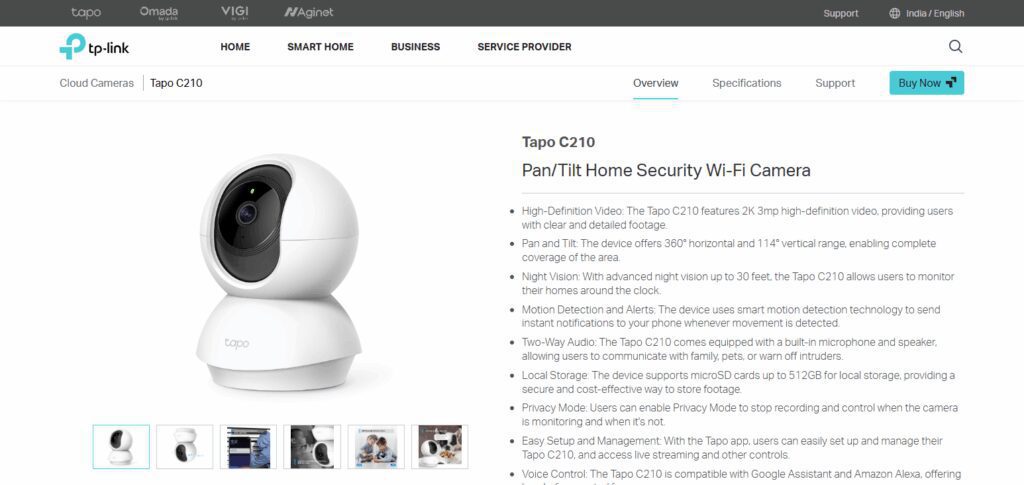 8 Best House CCTV Cameras for Home Security in 2026 2 TP-Link Tapo C210