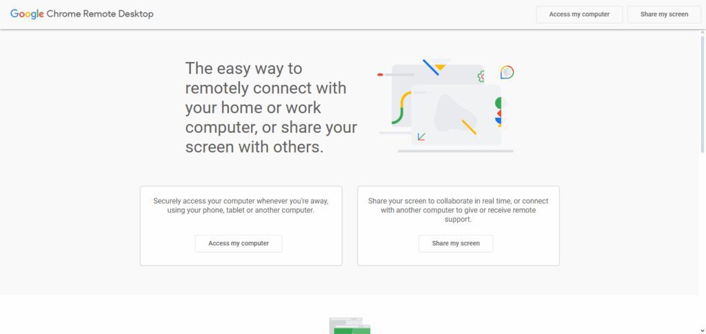 Chrome Remote Desktop