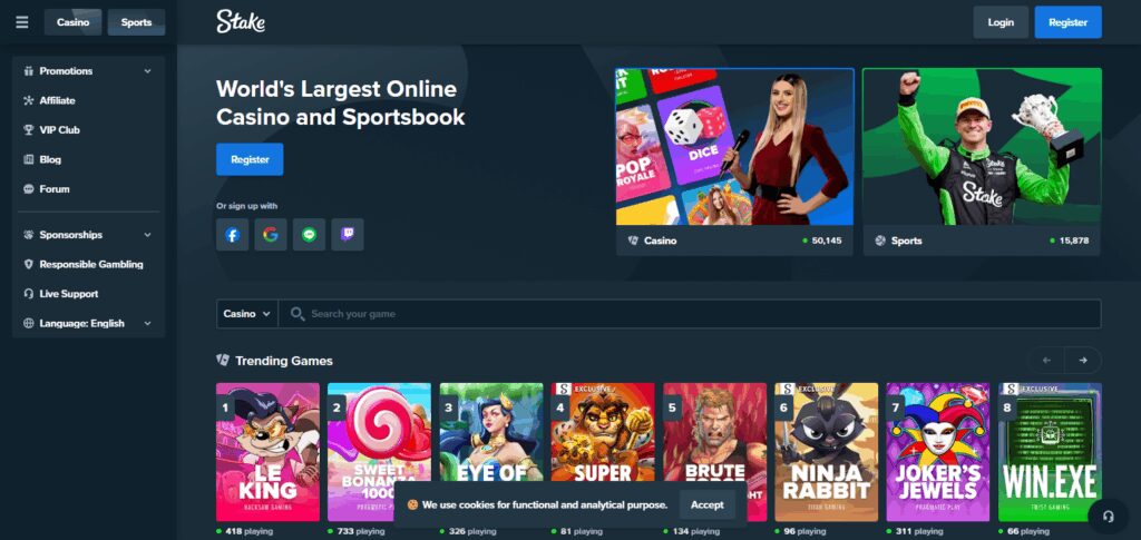 10 Best 7Bit Casino Alternatives in Asia for 2026 3 Stake.com