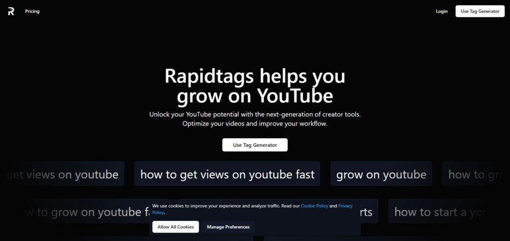 10 Best Tools For Youtube Video Seo 9 RapidTags