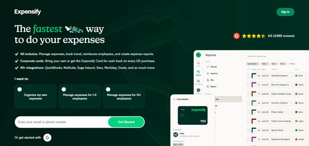 10 Best Tools for Expense Tracking to Simplify Your Finances 11 Expensify