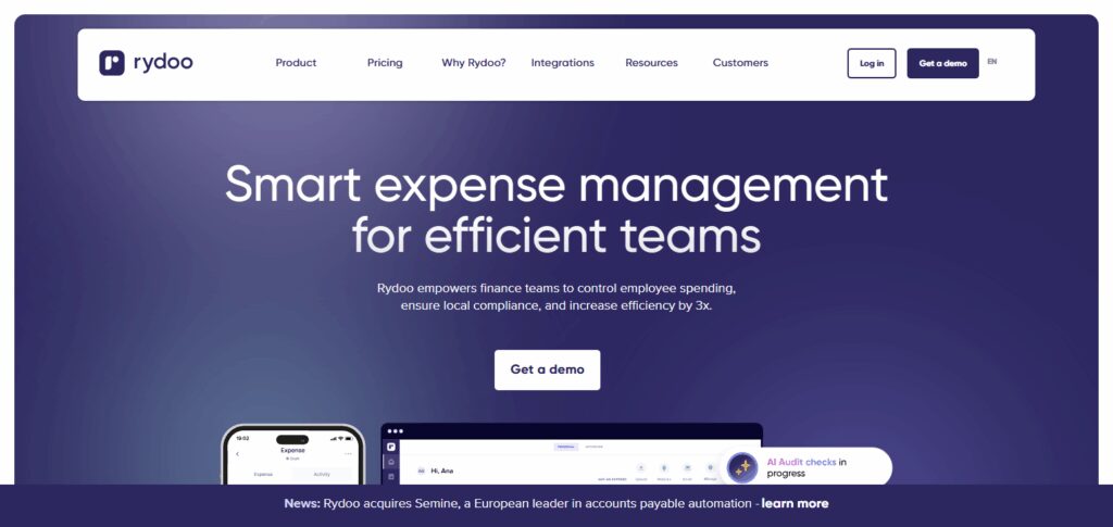 10 Best Tools for Expense Tracking to Simplify Your Finances 2 Rydoo