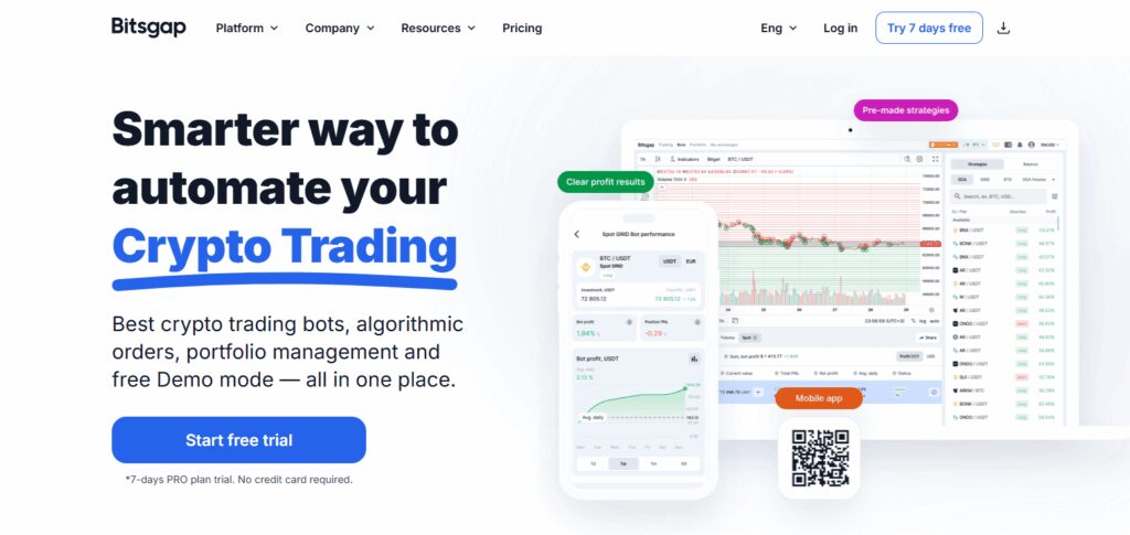 9 Best AI-Based Crypto Exchanges for Smarter Trading in 2026 7 Bitsgap