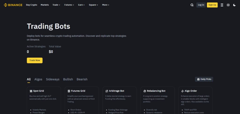9 Best AI-Based Crypto Exchanges for Smarter Trading in 2026 5 Binance AI Bots