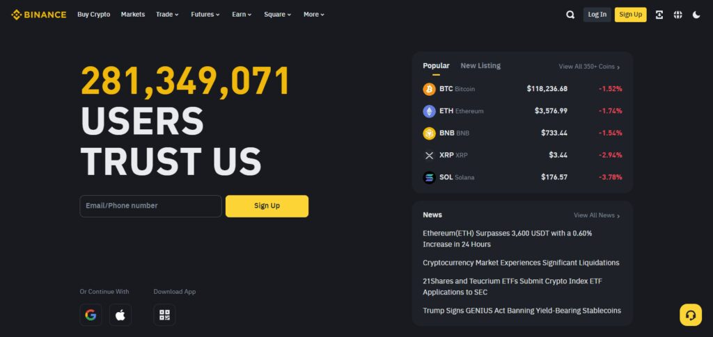 8 Best Crypto Options Trading Platforms for 2026 3 Binance