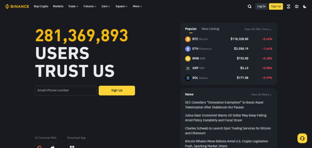 11 Best Crypto Exchange Services in the Netherlands for 2026 4 Binance