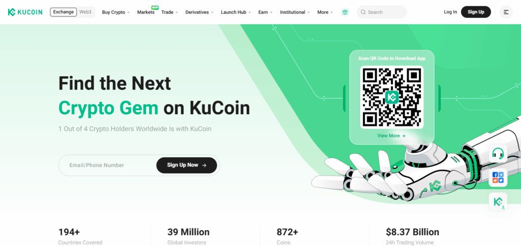 9 Best Crypto Exchanges with Low Fees in Singapore (2026) 4 KuCoin