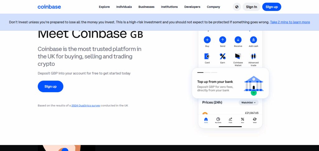 10 Best Crypto Exchange Services in Switzerland 6 Coinbase