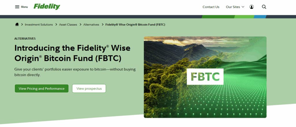 10 Best Crypto ETFs to Buy in 2026 3 Fidelity Wise Origin Bitcoin Fund (FBTC)