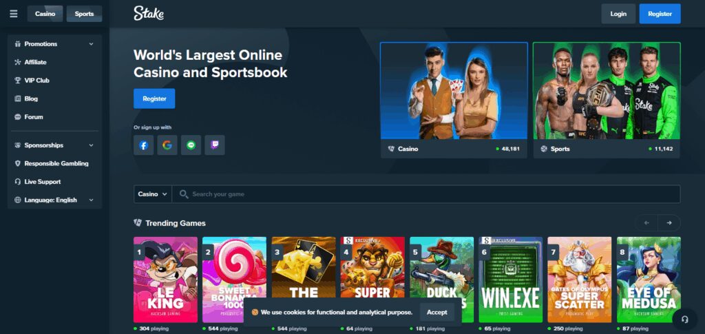 10 Best CS2 (CSGO) Slot Sites with Minimal KYC in 2026 6 Stake