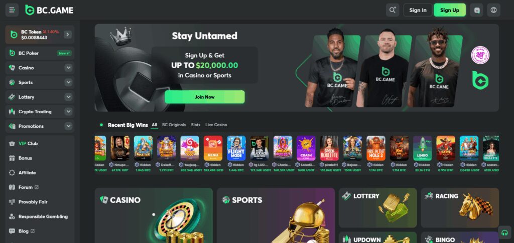 10 Best CS2 (CSGO) Slot Sites with Minimal KYC in 2026 3 BC.Game