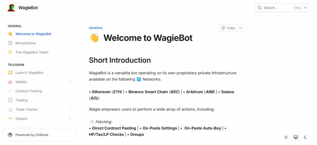 WAGIE Bot