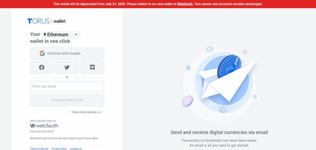 Torus Wallet