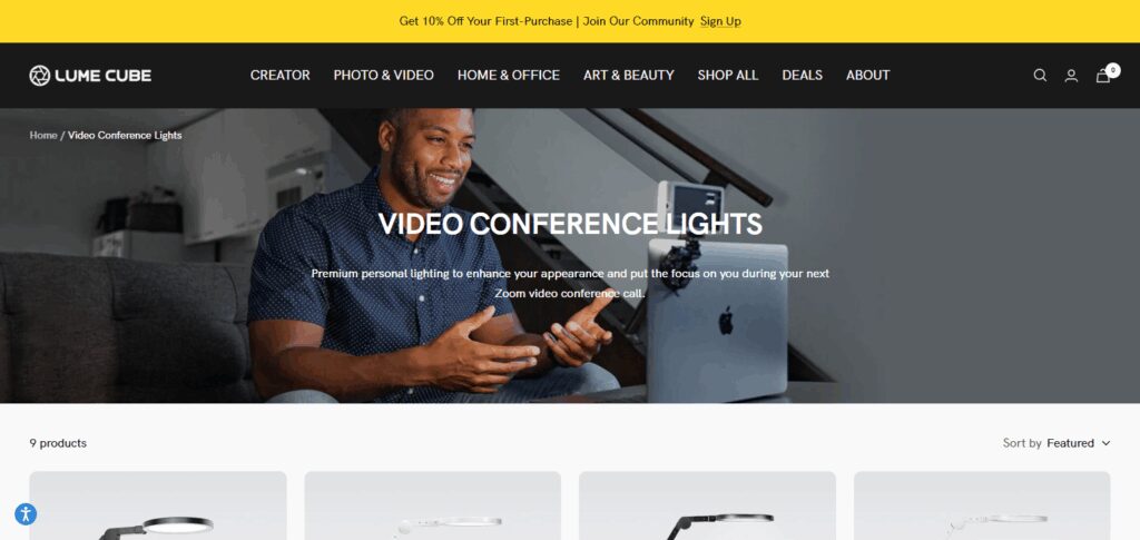 Video Conference Lighting Kit