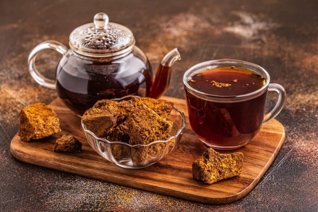 11 Healthy Coffee Alternatives 9 Chaga Mushroom Tea