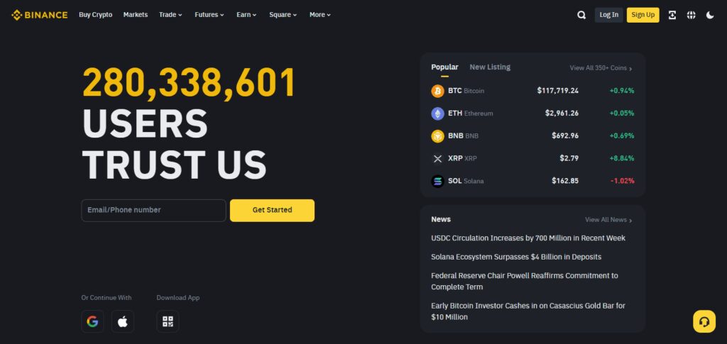 10 Australia Best Crypto App 6 Binance