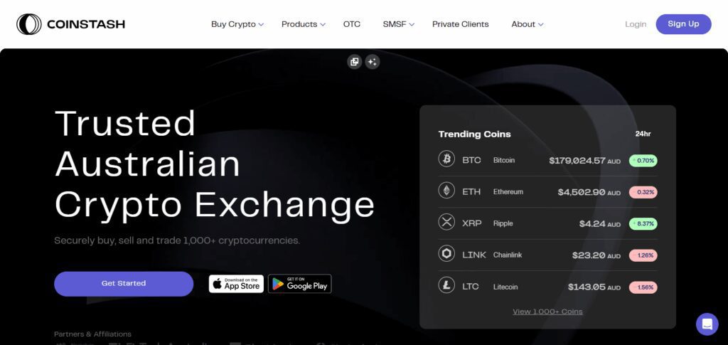 10 Australia Best Crypto App 9 Coinstash