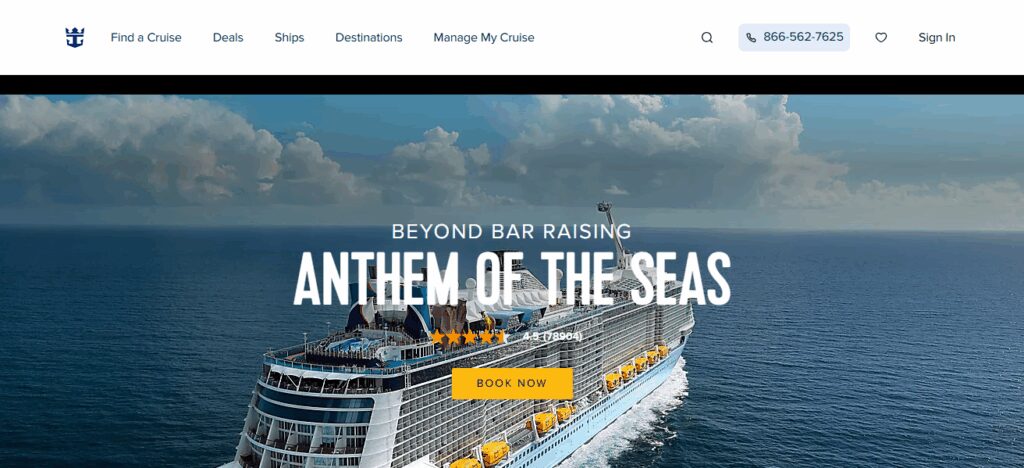 10 Best Casino Cruise Ships 9 Royal Caribbean – Anthem of the Seas