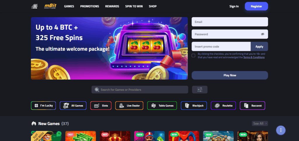 10 Best Bitcoin Cashback Casinos & Gambling Sites 6 mBit Casino