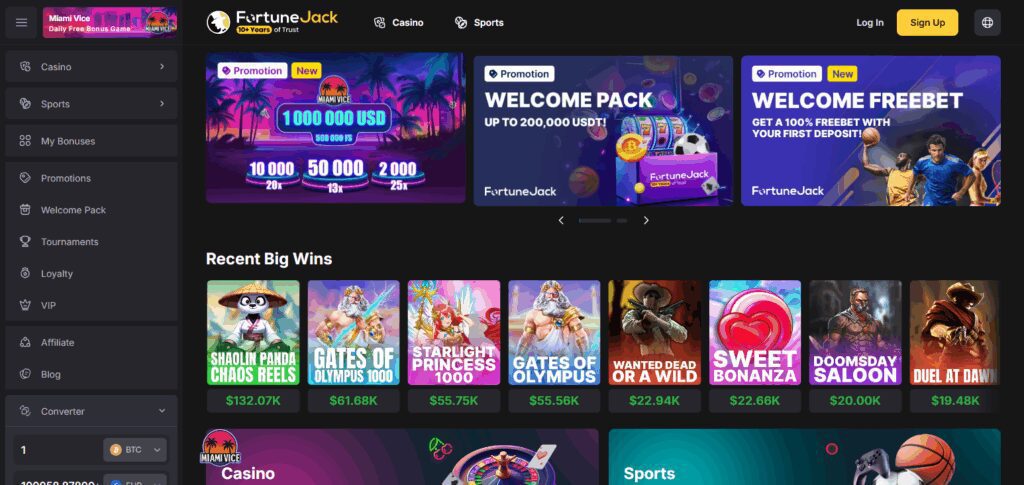 10 Best Bitcoin Cashback Casinos & Gambling Sites 11 Fortune Jack