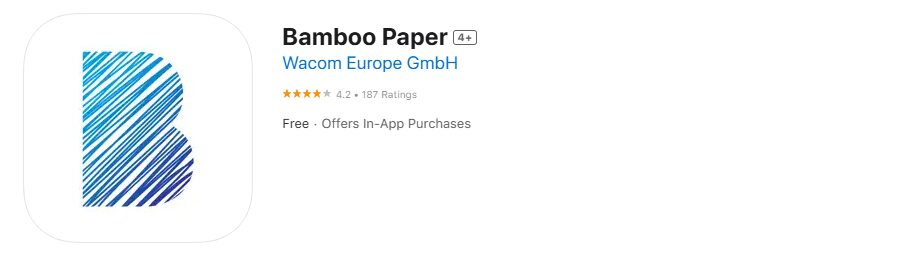 9 Best Apps for Drawing on Ipad Free 10 Bamboo Paper