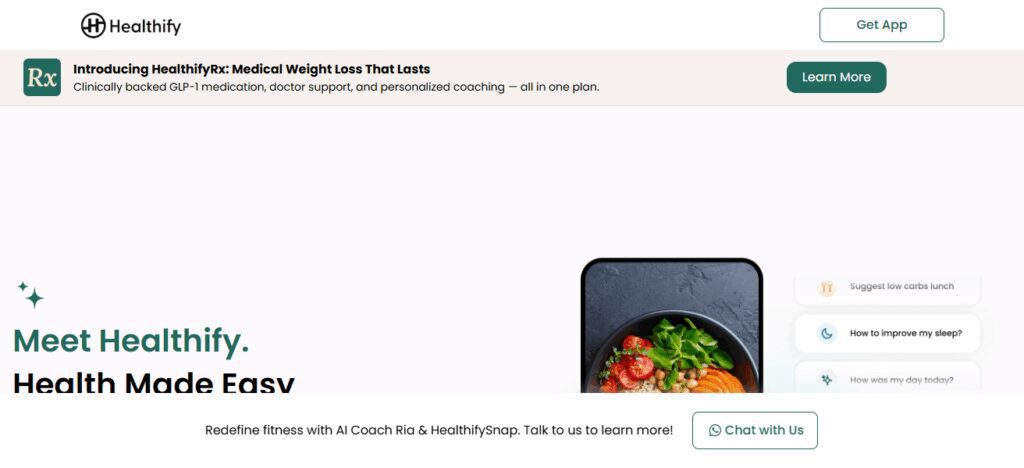 10 Best App To Calculate Calories – Top 10 Picks for Accurate Tracking 6 HealthifyMe