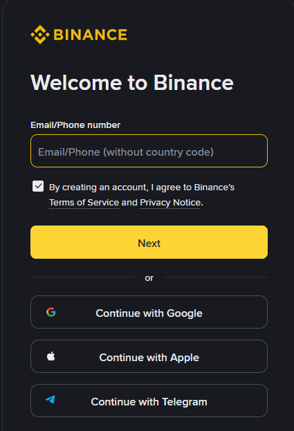 Set Up Exchange Accounts