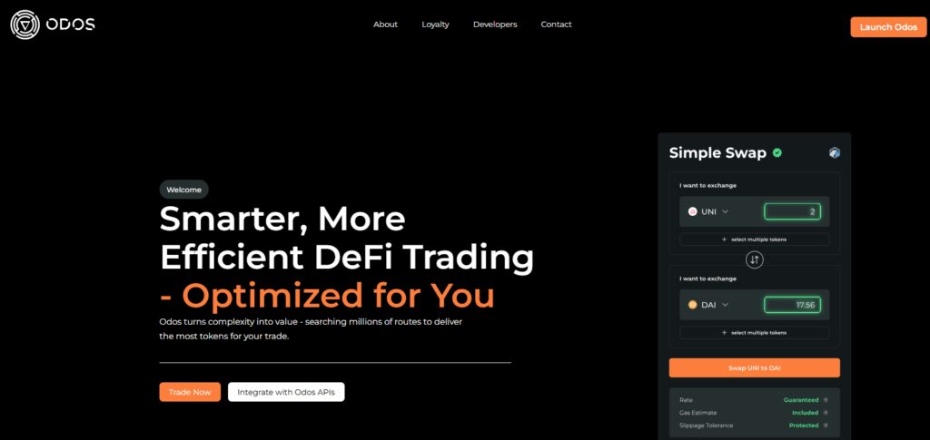 10 Best Bridging Aggregators for Quick Swaps in 2026 5 Odos.xyz