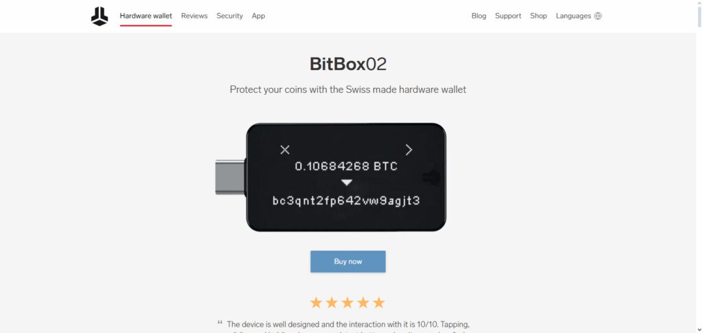 What is BitBox02 Hardware Wallet?