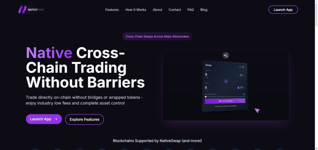 FixedFloat Crypto: Fast, Reliable, and Secure Crypto Exchange 4 NativeSwap