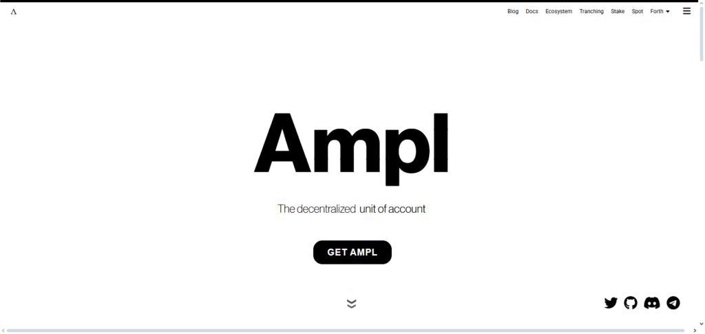 8 Best Crypto Alternatives to Stablecoins for Price Stability 8 AMPL (Ampleforth)