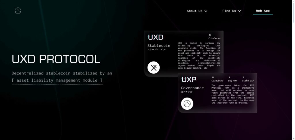 8 Best Crypto Alternatives to Stablecoins for Price Stability 3 UXD Protocol