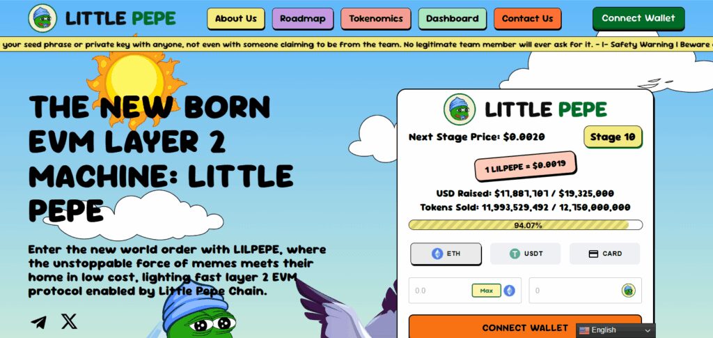 10 Best Meme Coin Alternatives That Aren’t Just Jokes 2 Little Pepe (LILPEPE)