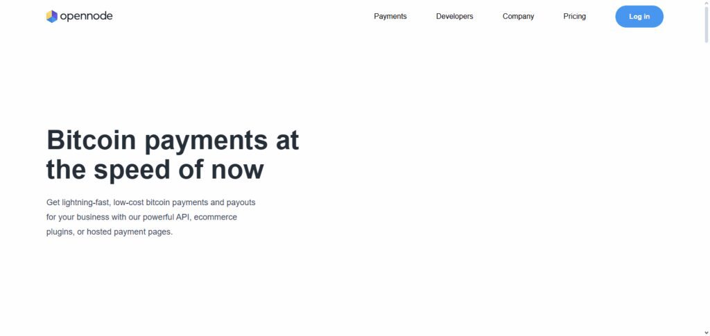 10 Best Bitcoin Payment Gateway for Businesses – Fast & Secure 9 OpenNode