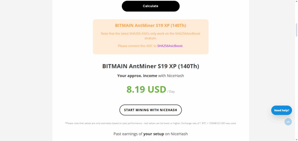 Bitmain Antminer S19 XP